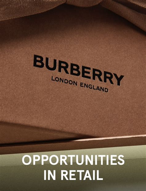 burberry careers sign in